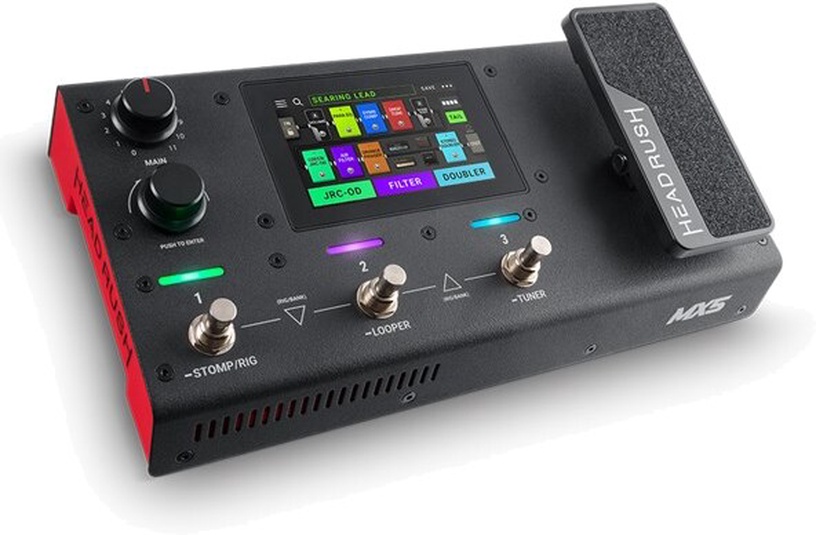 Elektriskās ģitāras procesors Headrush MX5, melna