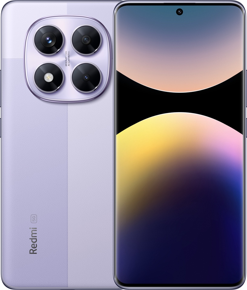 Мобильный телефон Xiaomi Redmi Note 14 Pro 5G, 256 GB, фиолетовый