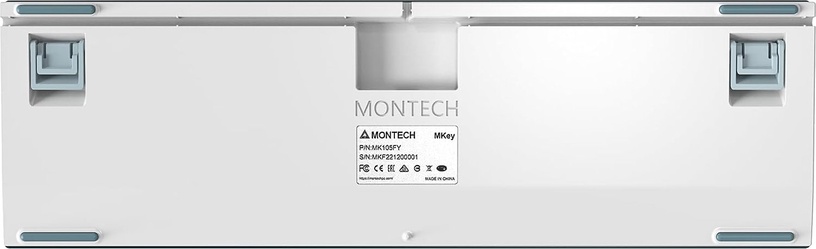 Klaviatūra Montech Freedom Gateron G Pro 2.0 YELLOW, Angļu (US), pelēka