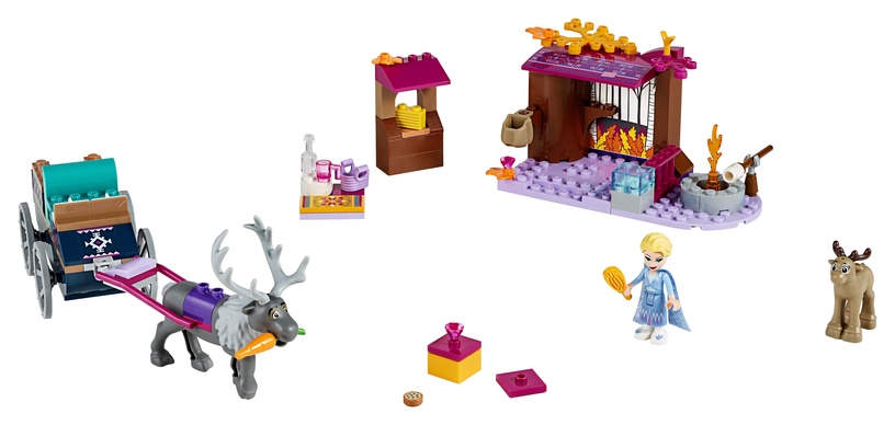 Конструктор LEGO® | Disney Princess™ Дорожные приключения Эльзы 41166, 116 шт.