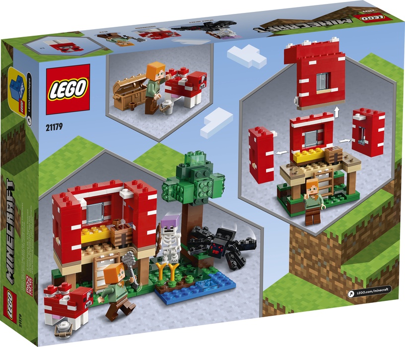 Konstruktor LEGO® Minecraft® Seenemaja 21179, 272 tk