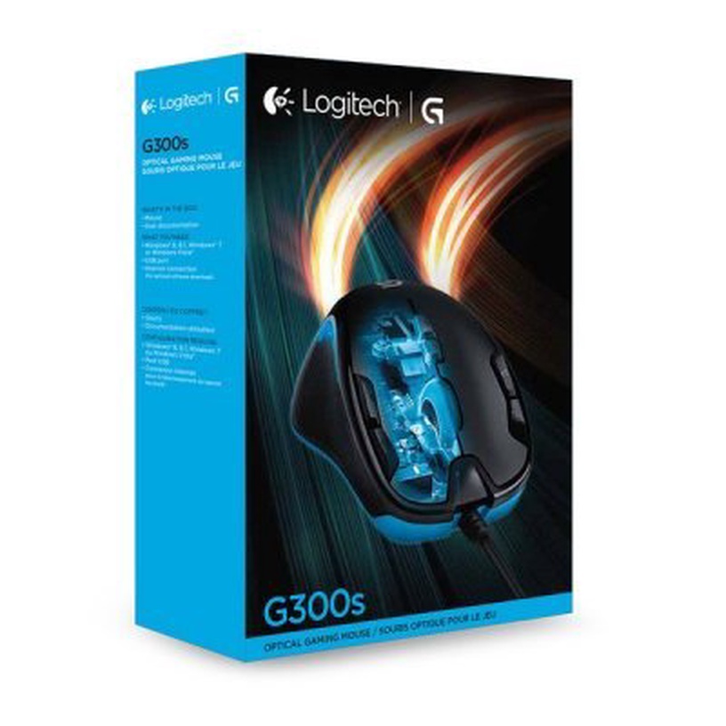 Игровая мышь Logitech G300S, черный