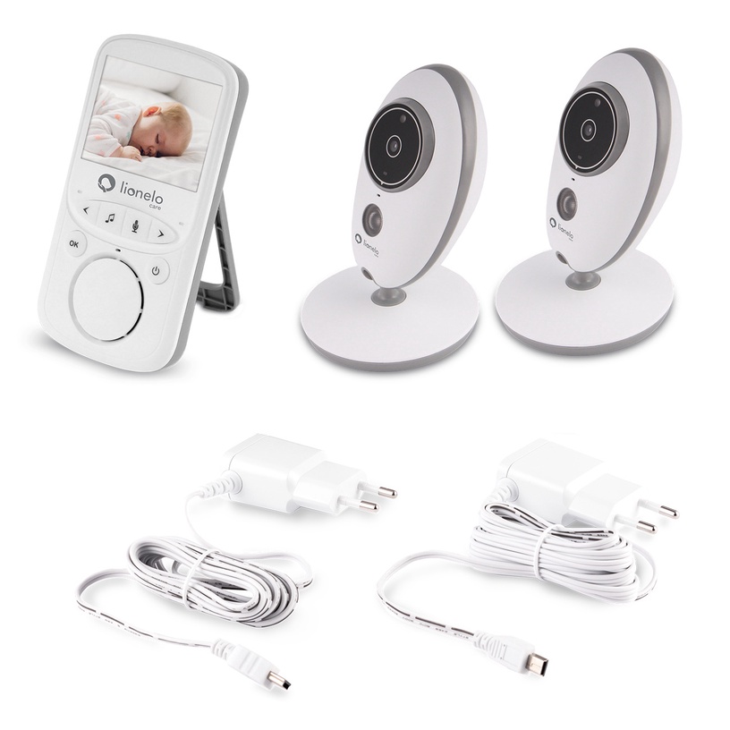 Beebimonitor Lionelo Babyline 5.1, valge