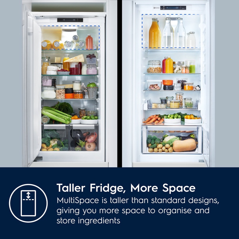 Integreeritav külmik sügavkülmik all Electrolux ENC8MD19S