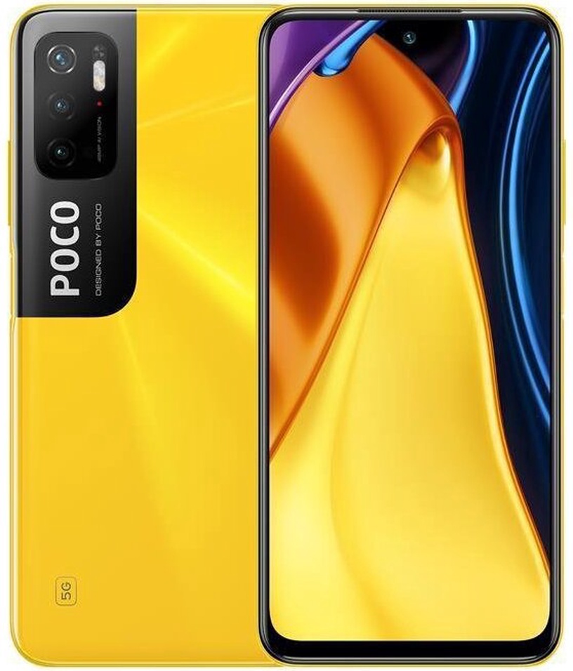 Мобильный телефон Poco Xiaomi M3 Pro 5G, 128 GB, желтый