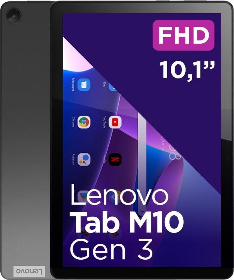 Tahvelarvuti Lenovo Tab M10 (3rd Gen) ZAAE0050PL, 10.1", 4GB/64GB, hall