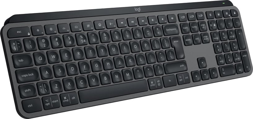 Klaviatūra Logitech MX Keys S MX Keys S, EN, grafīta, bezvadu
