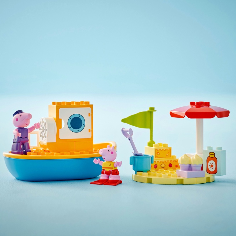 Конструктор LEGO® Duplo Путешествие на лодке со Свинкой Пеппой 10432