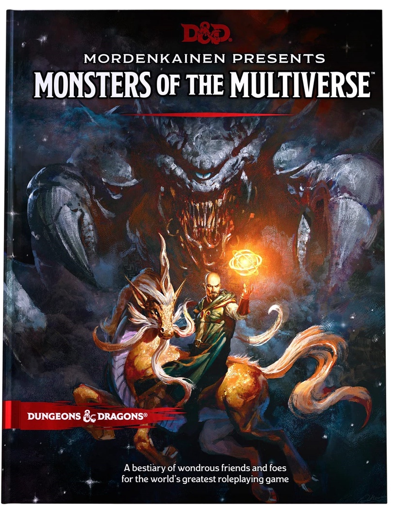 Lauamängu tarvik Dungeons & Dragons Wizards of the Coast Dungeons & Dragons Mordenkainen Presents Monsters of the Multiverse, EN