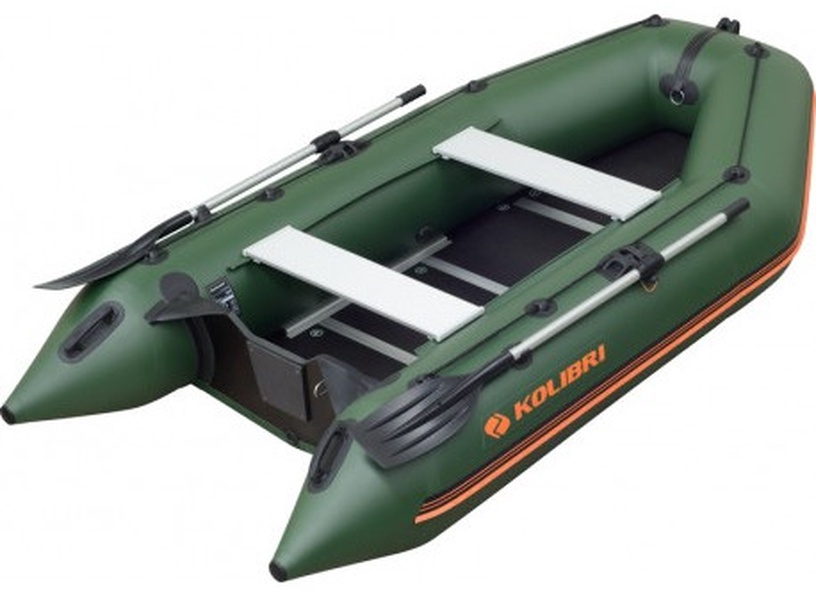 Надувная лодка Kolibri KM-360D Plywood 1010-413601/2010-403601, 62.5 кг, 360 см x 160 см
