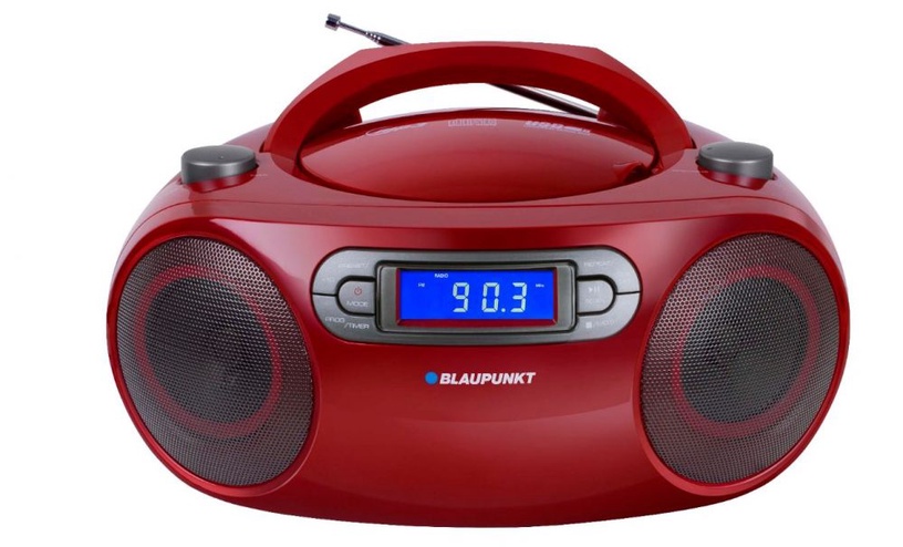 Magnetola Blaupunkt BB18RD, 4 W, sarkana