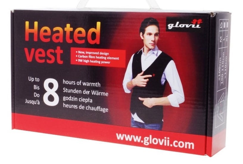 Спортивный жилет, мужские Glovii GV1L, черный, L