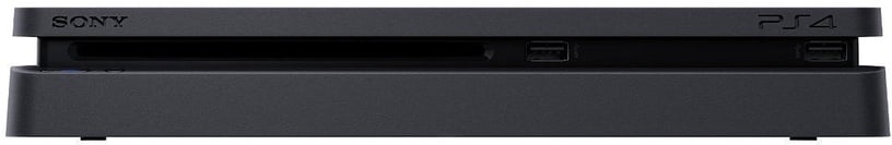 Mängu arvuti Sony PlayStation 4 Slim, Ethernet LAN (RJ-45) / 3.5 mm (AUX) / Wi-Fi / Wi-Fi Direct / Audio Out / Bluetooth 2.1, 1 TB