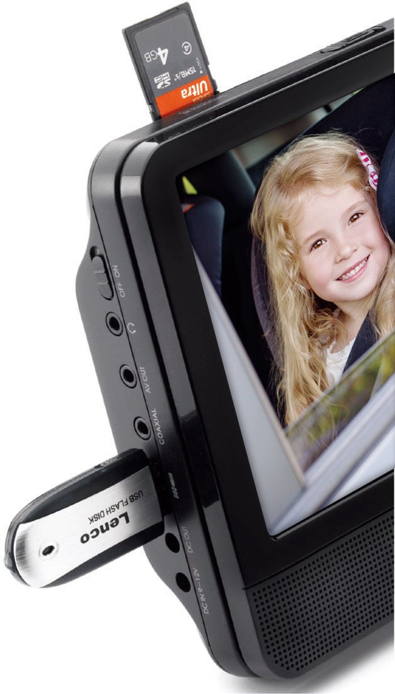 Переносной DVD-проигрыватель Lenco MES-405