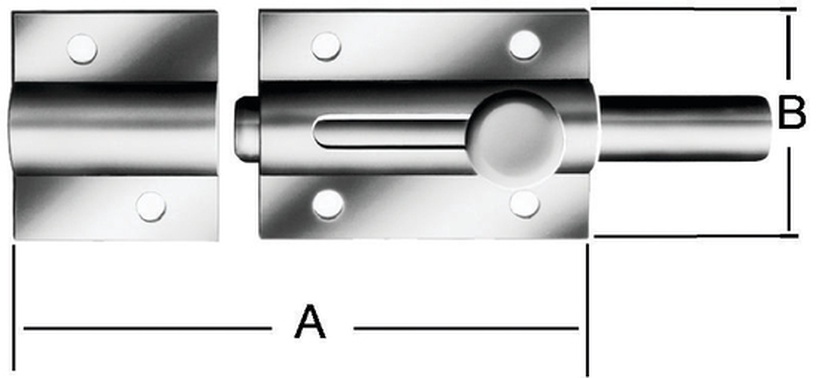 Ukseriiv, 8 cm x 3.6 cm