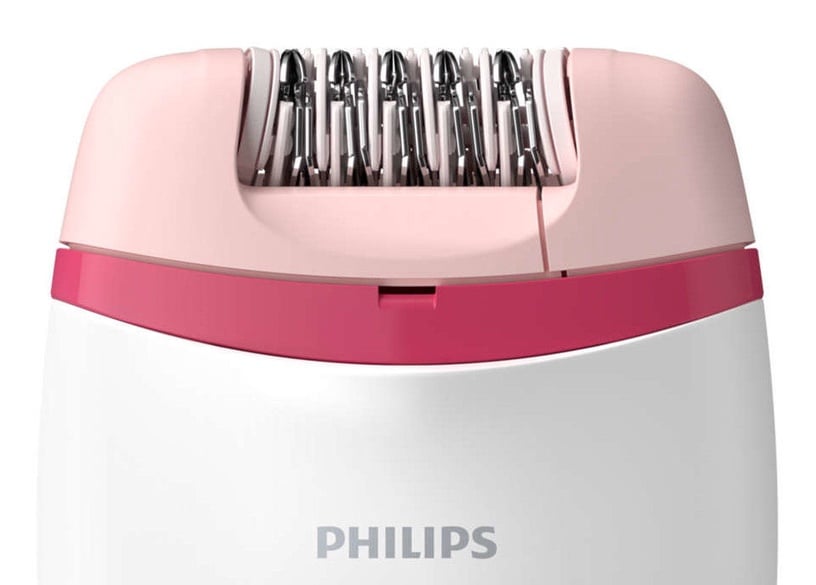 Эпилятор Philips Satinelle Essential BRE235/00, белый/розовый