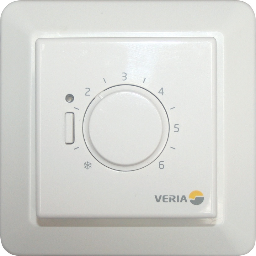 Термостат Veria, навесной, белый, 8.5 см, 5 - 45 °С
