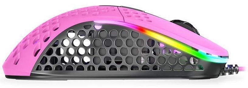 Игровая мышь Xtrfy M4 RGB, розовый