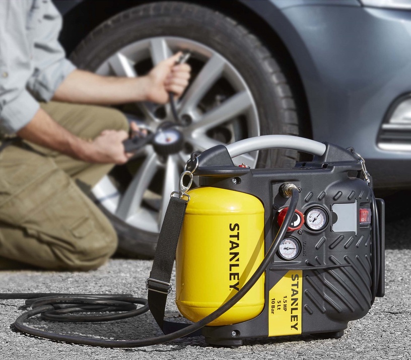 Gaisa kompresors Stanley Air Boss 5L, 1100 W, 230 V