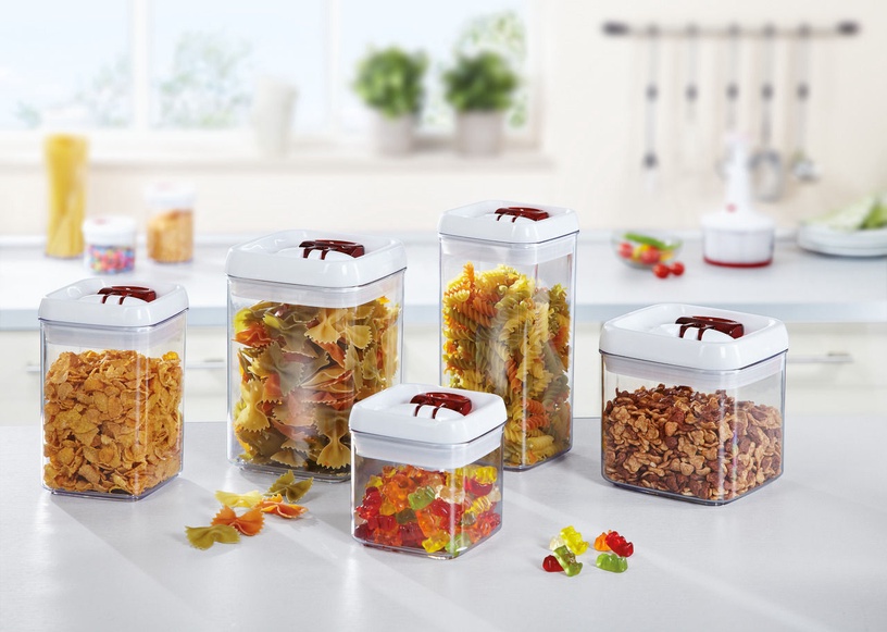 Lielapjoma produktu konteiners Leifheit Fresh&Easy, 1 l, caurspīdīga