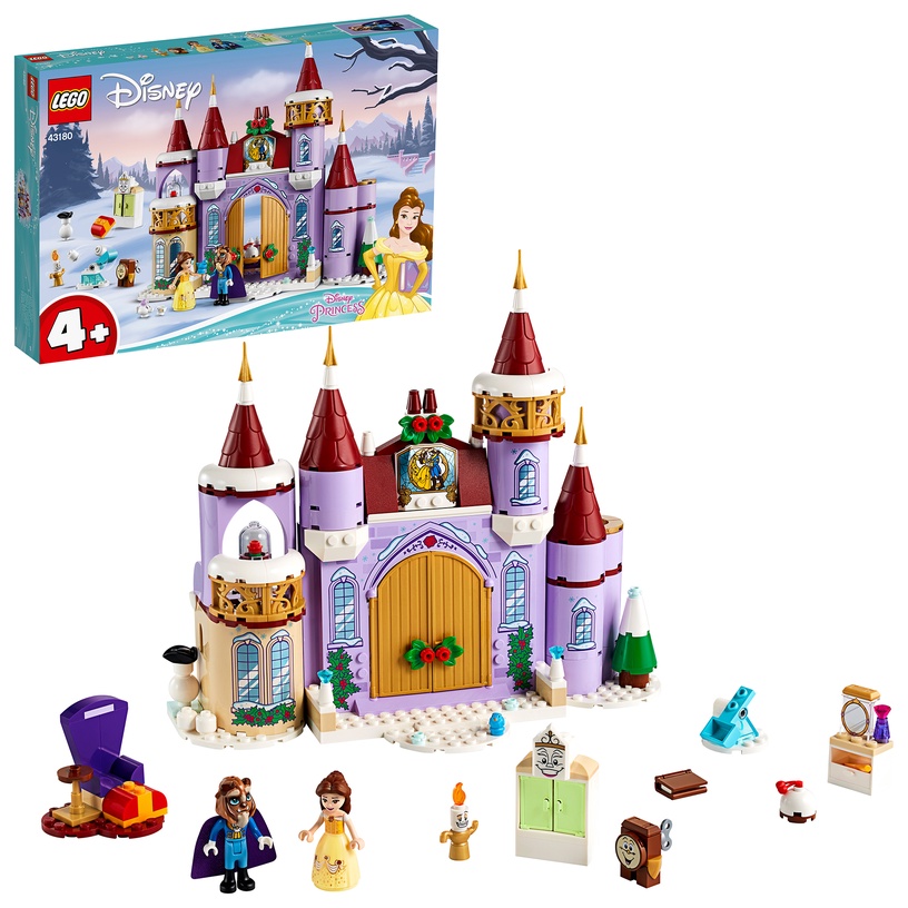 Конструктор LEGO Disney Princess Зимний праздник в замке Белль 43180, 238 шт.