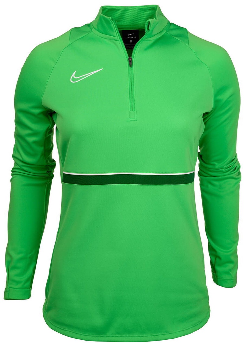 Джемпер, для женщин Nike, зеленый, S