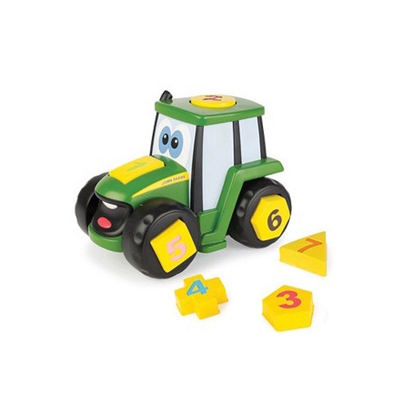 Rotaļu traktors John Deere Johnny Tractor 46654, zaļa