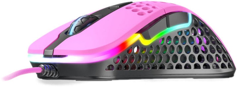 Игровая мышь Xtrfy M4 RGB, розовый