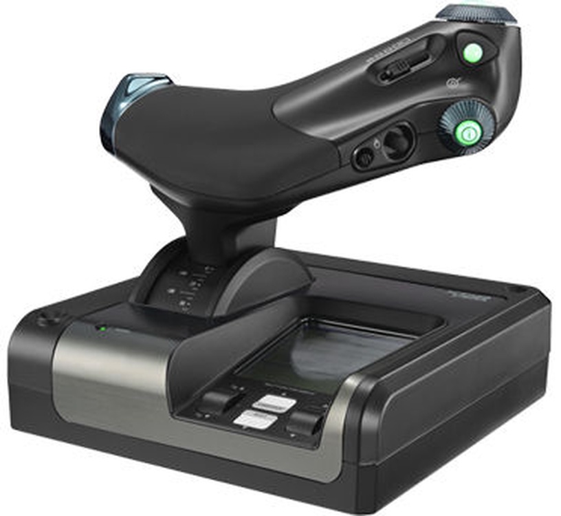 Джойстик Logitech X52, черный
