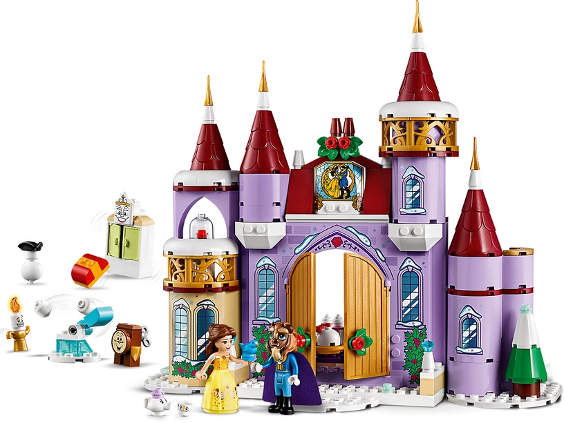 Конструктор LEGO Disney Princess Зимний праздник в замке Белль 43180, 238 шт.