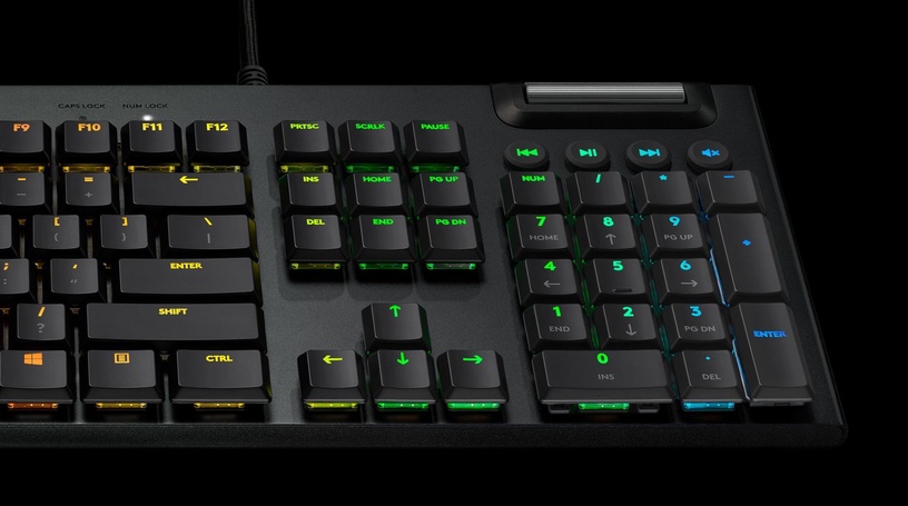 Klaviatuur Logitech G815 LightSync GL Linear, EN, must