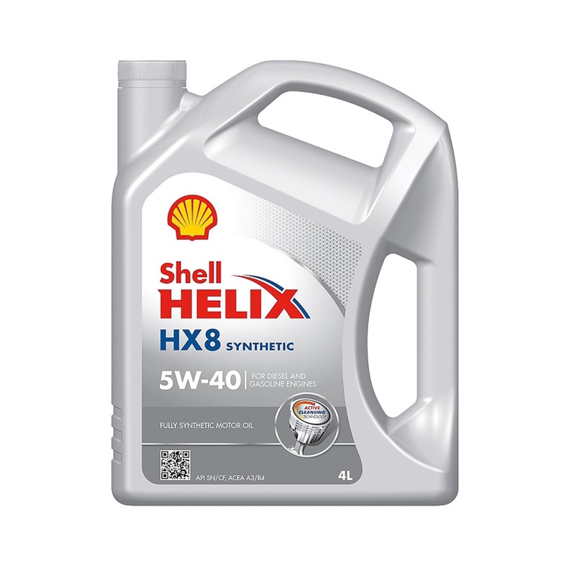 Määre Shell Helix HX8 5W - 40, sünteetiline, 4 l