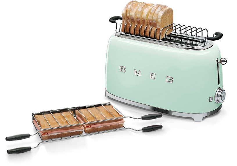 Tosteris Smeg TSF02PGEU, zaļa
