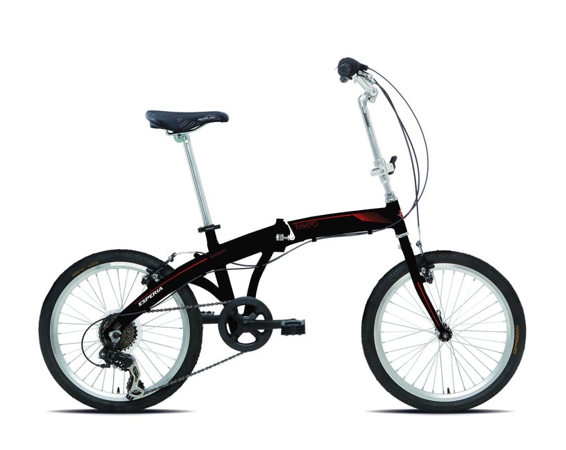Jalgratas kokkuklapitavad Esperia, 20 ", must