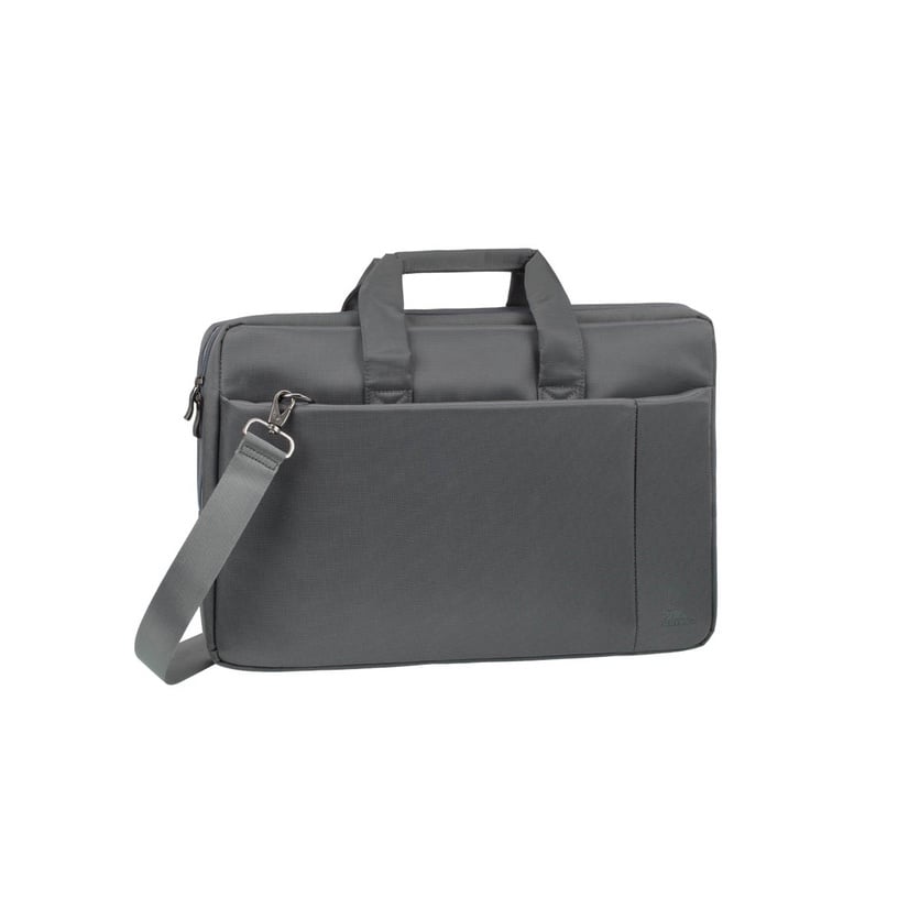 Сумка для ноутбука Rivacase Riva 8251, черный/серый, 17″