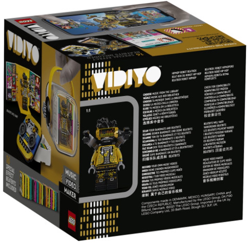 Конструктор LEGO Vidiyo Битбокс Хип-Хоп Робота 43107