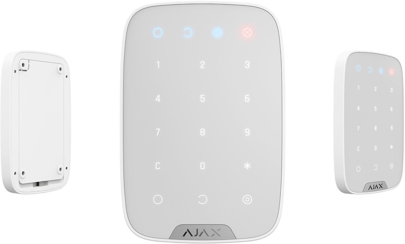 Signalizācijas vadības pults Ajax KeyPad, balta