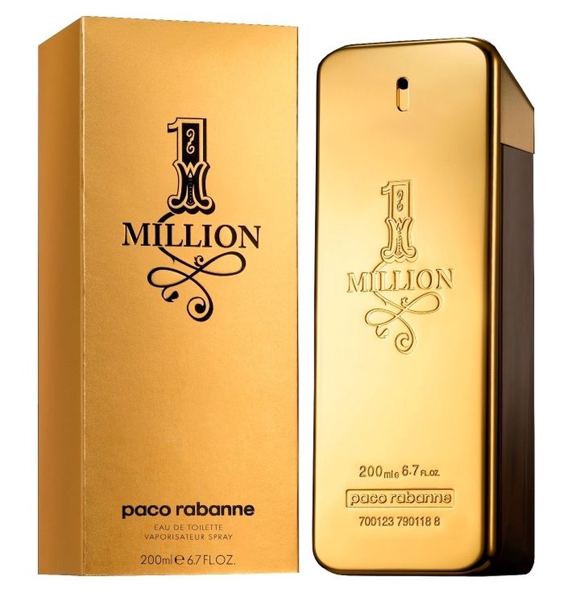 Tualettvesi Paco Rabanne 1 Million, 200 ml