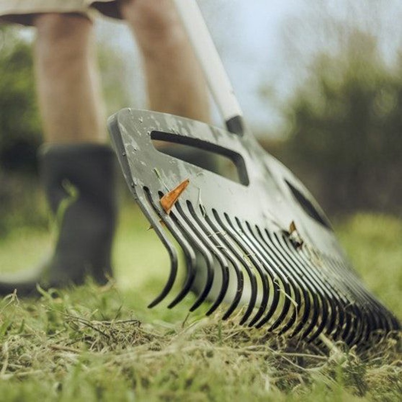 Grābeklis vēdekļa Fiskars Xact 1027036 1027036, ar kātu, 1765 mm