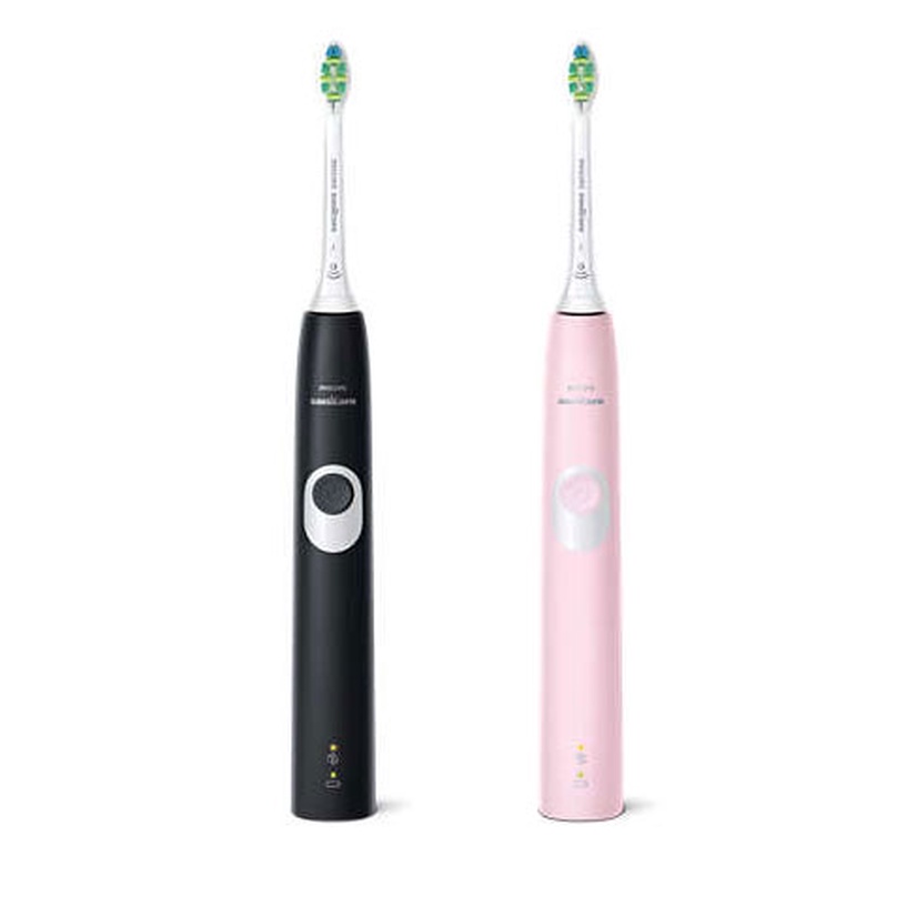 Elektriskā zobu birste Philips Sonicare HX6800/35, melna/rozā