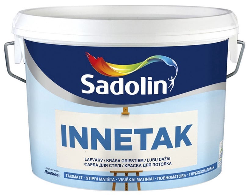 Värv Sadolin Innetak, valge, 5 l