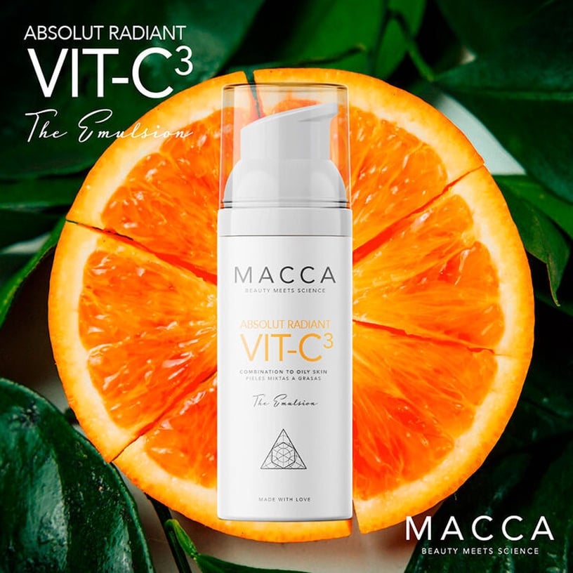 Sejas emulsija Macca Absolut Radiant VIT-C, 50 ml