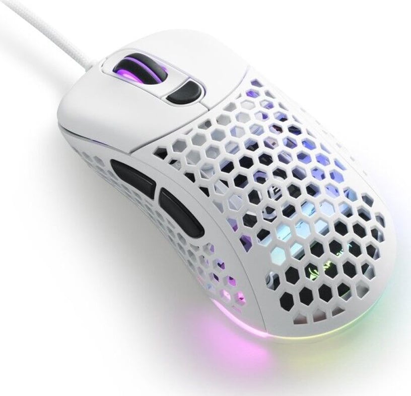 Spēļu pele Sharkoon Light 200, balta