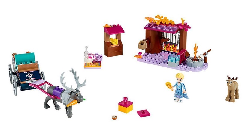 Конструктор LEGO® | Disney Princess™ Дорожные приключения Эльзы 41166, 116 шт.