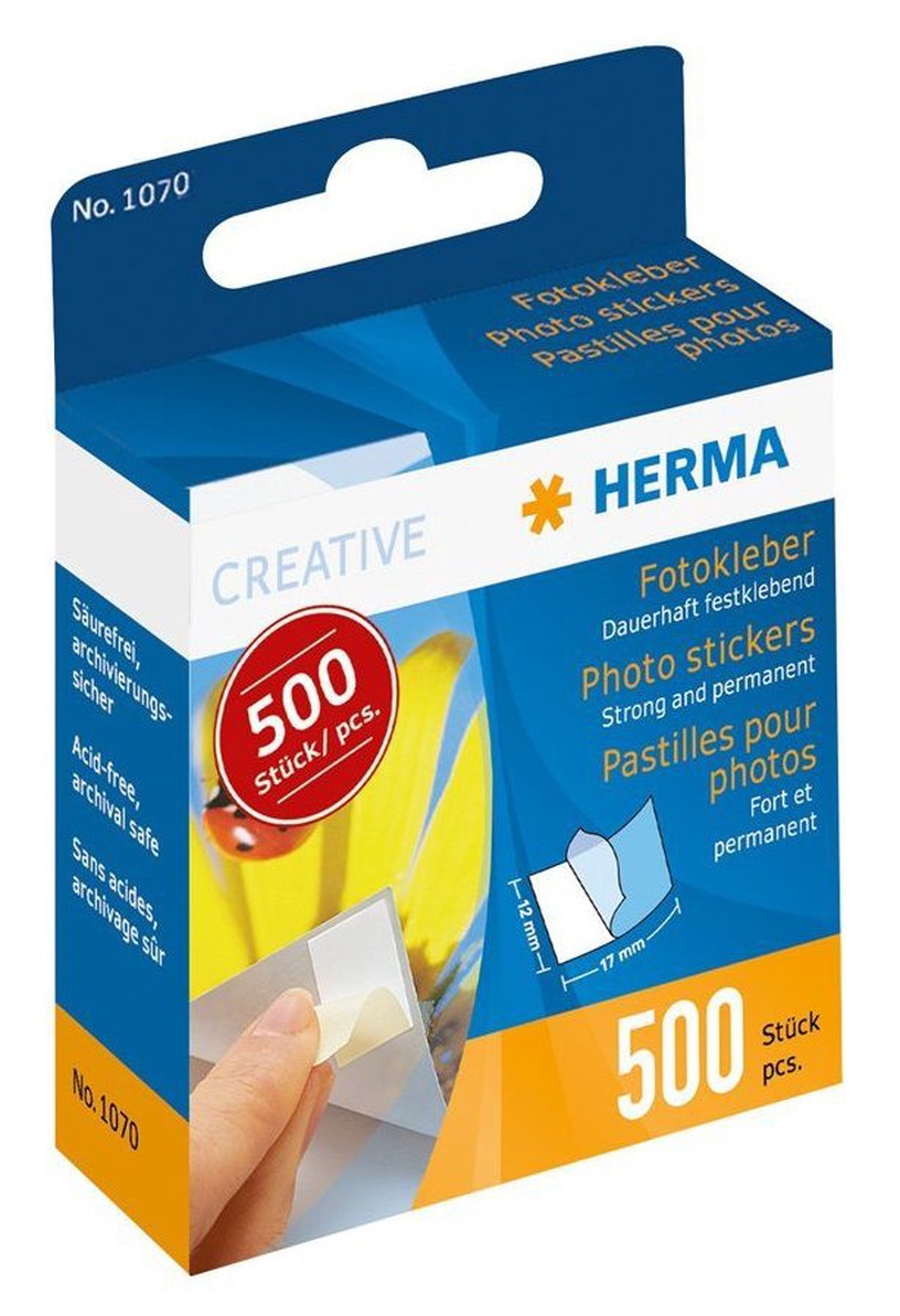 Foto uzlīmes Herma