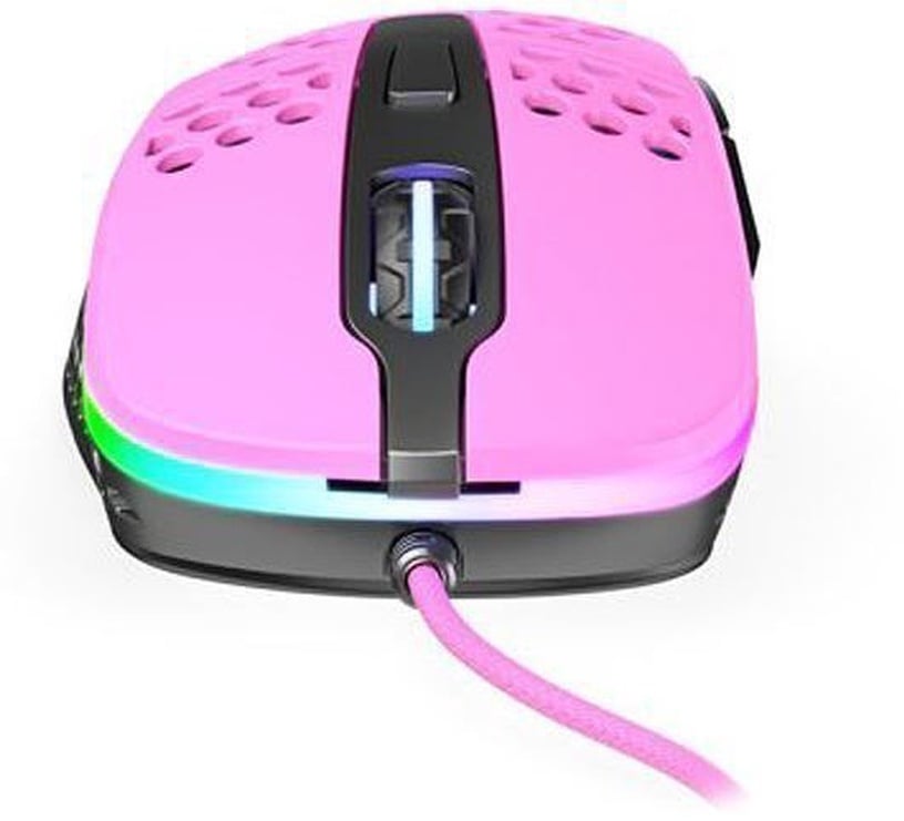 Игровая мышь Xtrfy M4 RGB, розовый