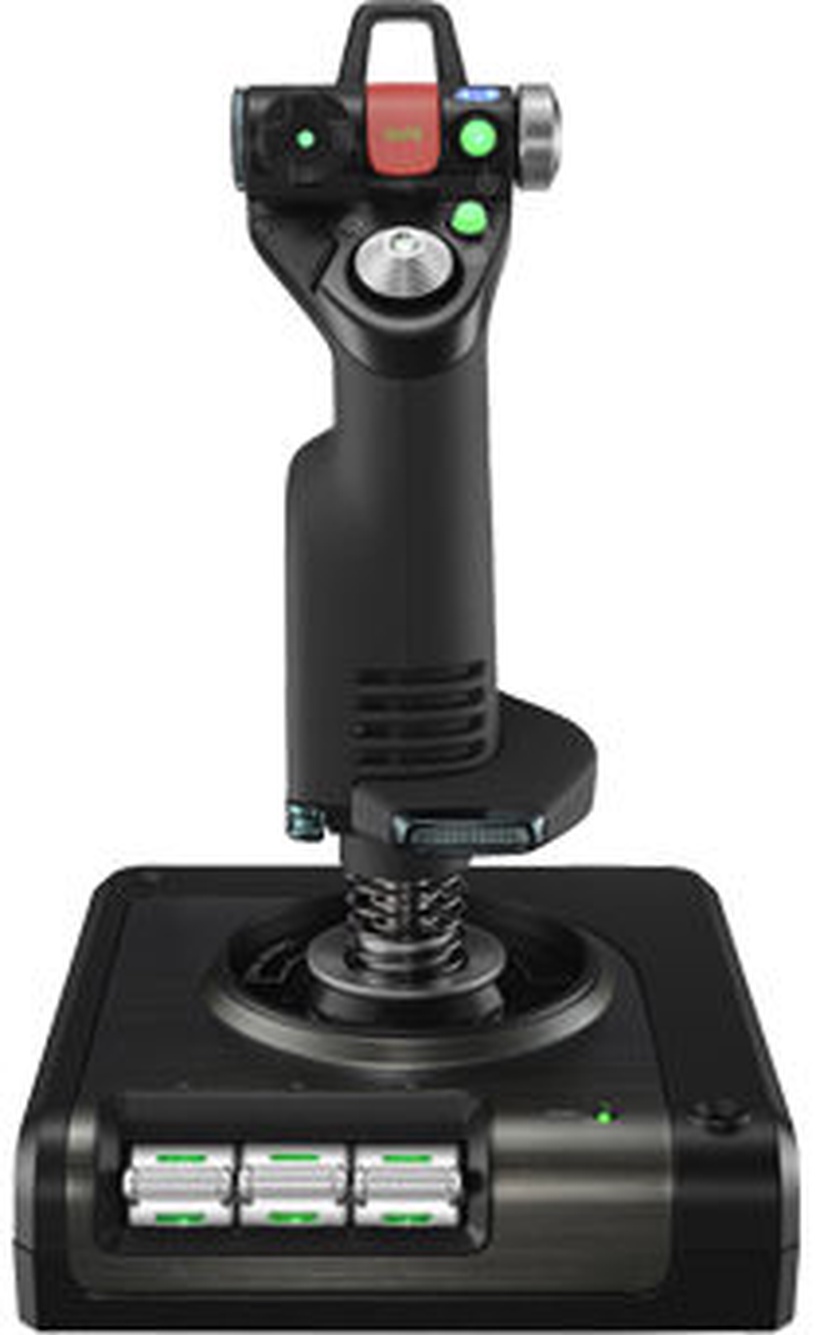 Джойстик Logitech X52, черный