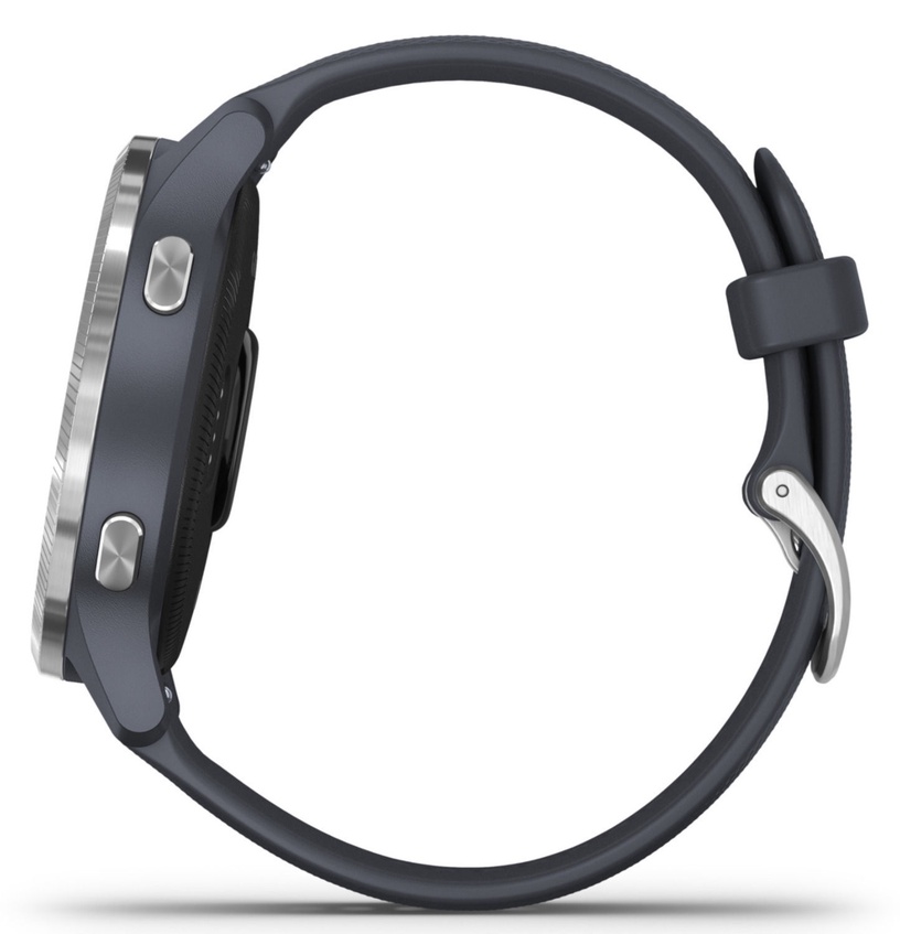 Viedais pulkstenis Garmin Venu Black Slate Grey, zila