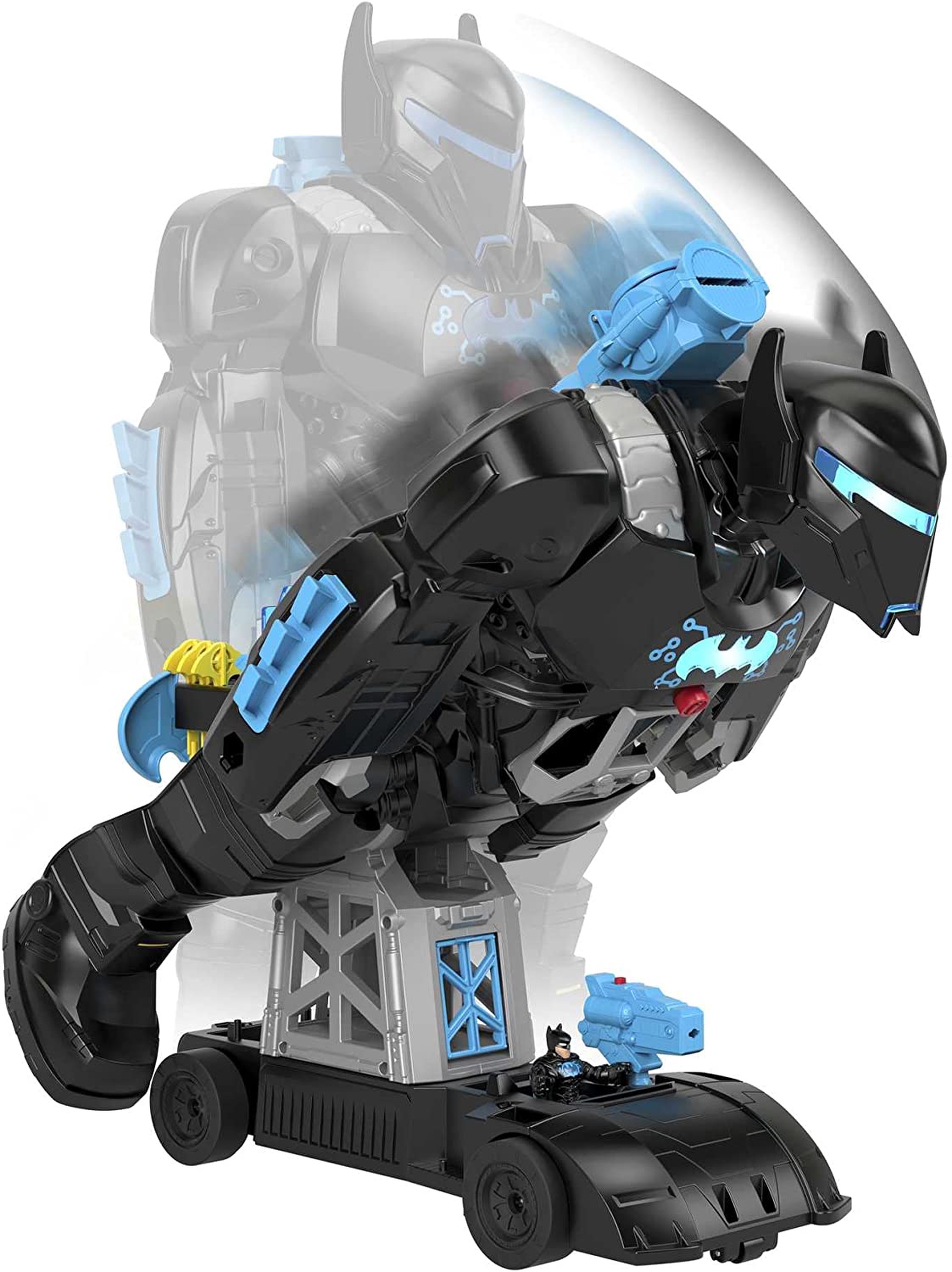 Transformer Mattel Imaginext DC Super Friends Bat-Tech Batbot HBV67 ...