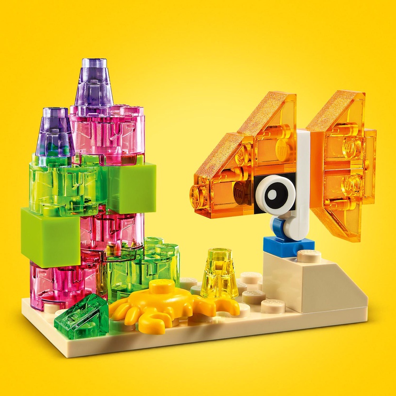 Konstruktor LEGO Classic Läbipaistvad loovmänguklotsid 11013